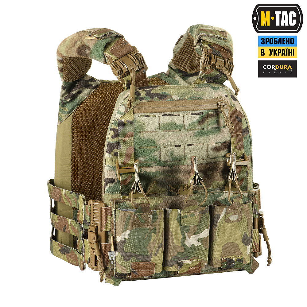 Плитоноска M-Tac Cuirass FAST QRS Multicam Фото 2